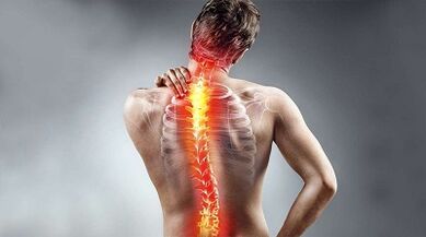 Symptômes de maux de dos